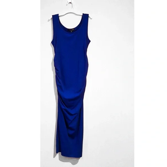 Black Side Ruched Sleeveless Maxi NWOT Sz M - Picture 10 of 10